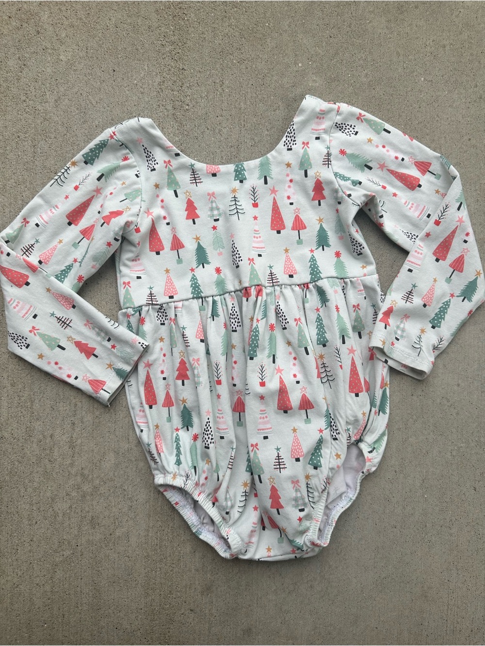 Holiday Baby Bubble Romper 12M